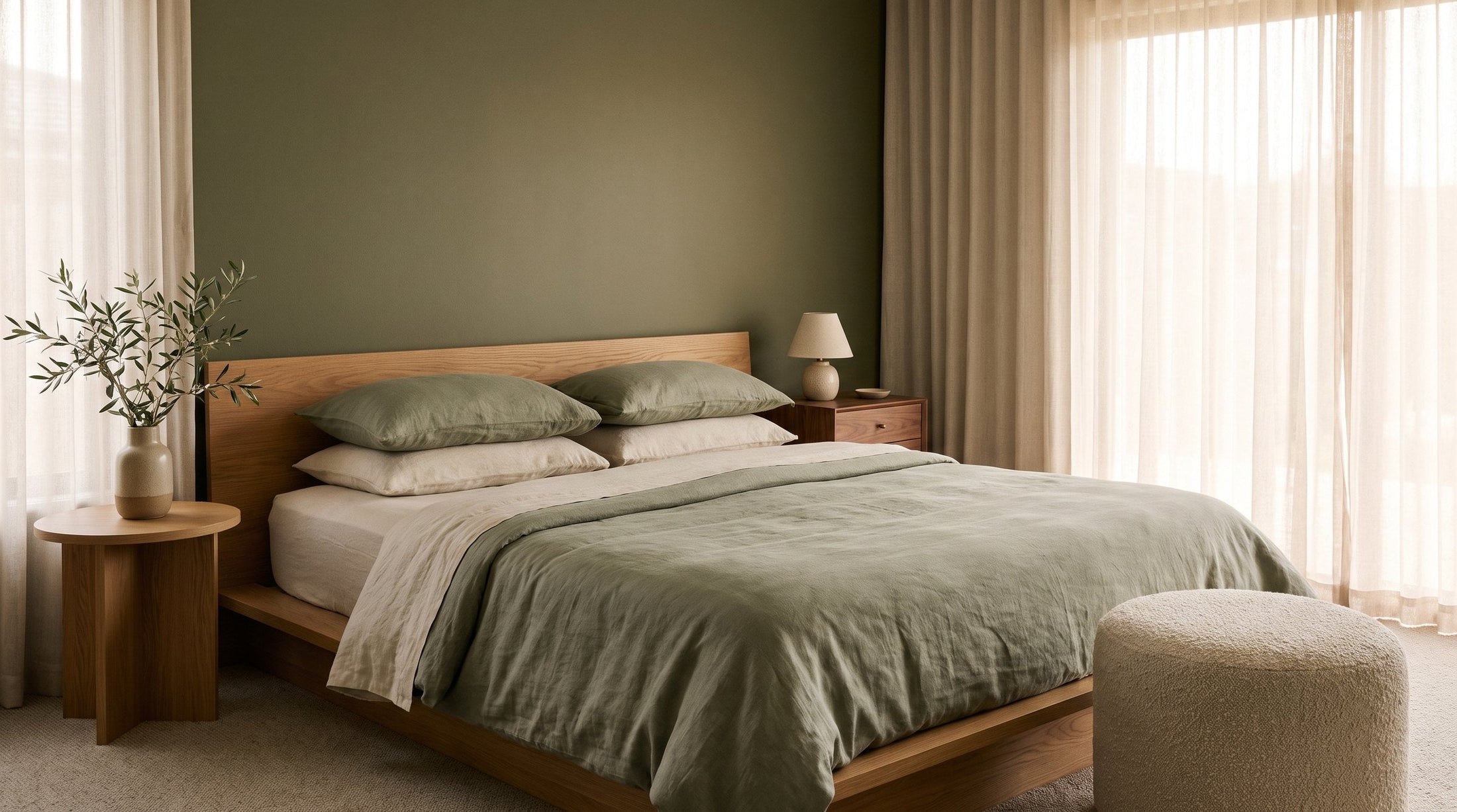 Chambre aménagée avec des meubles EKNO en promotion