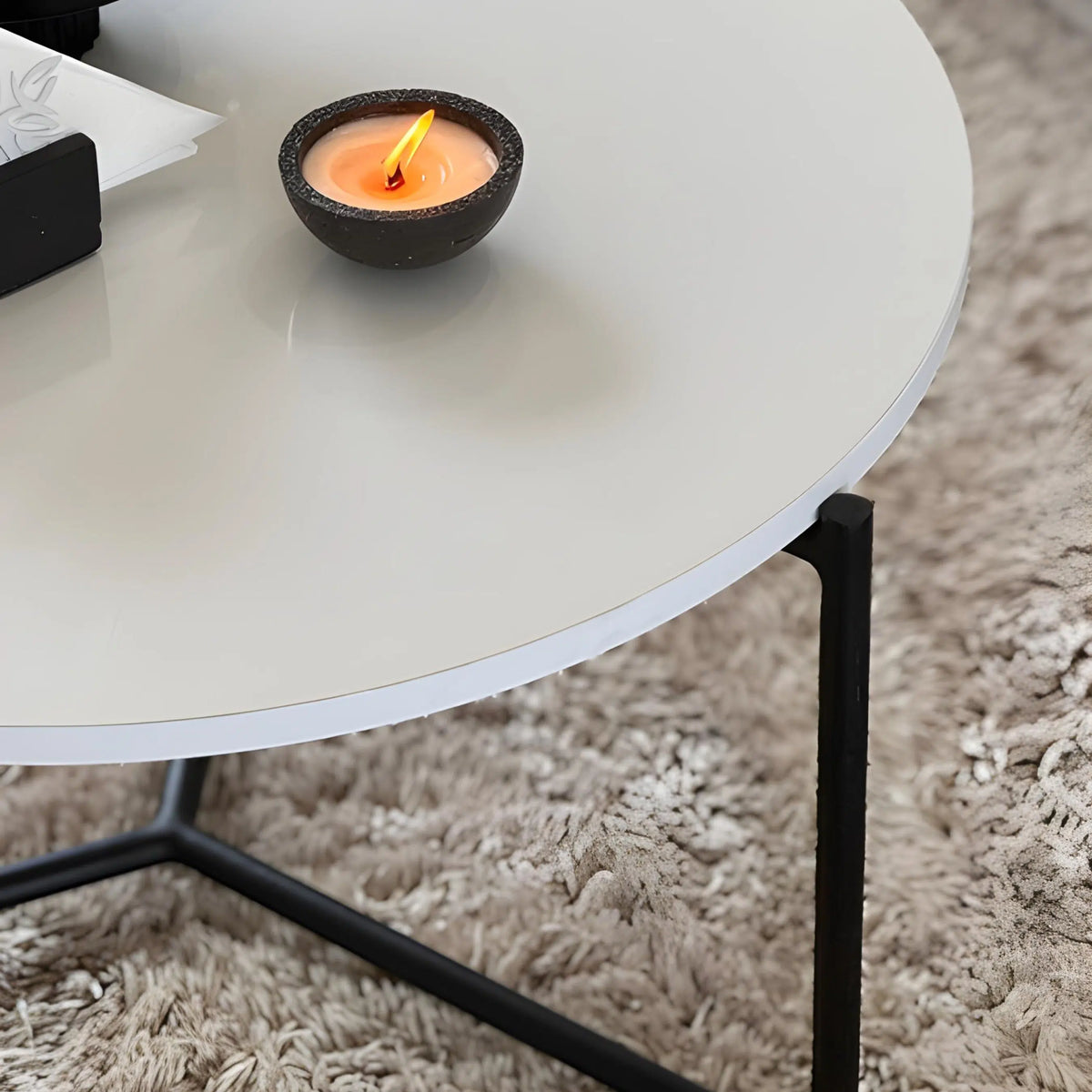 Table Basse DALIA Blanche