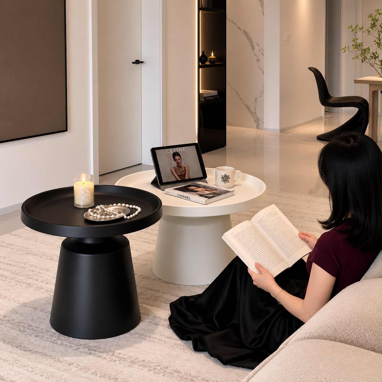Duo Tavolini Milano – vue 3